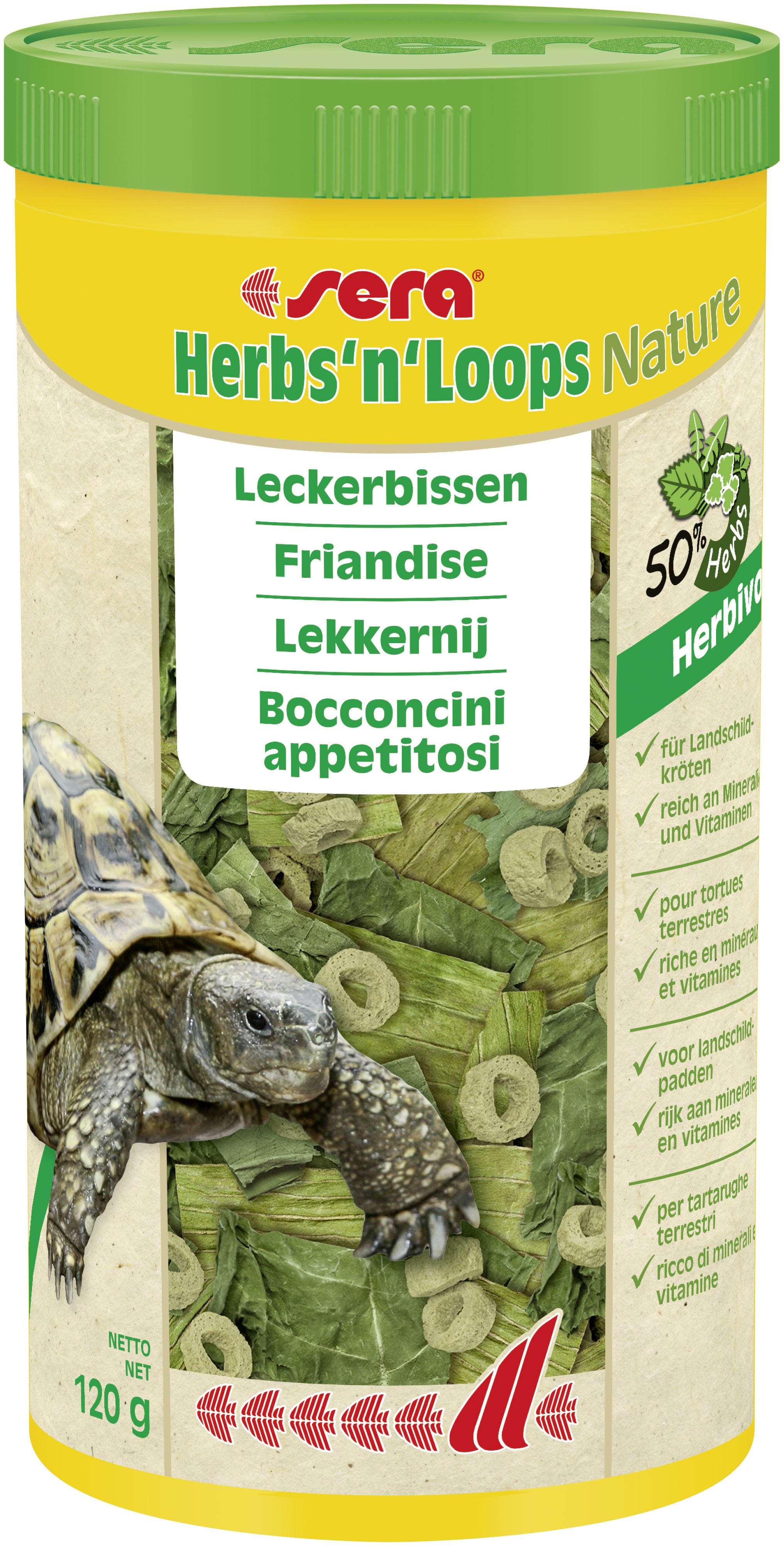 2000000066806 - B-WARE - sera Herbs n Loops Nature 1000 ml - Neu Verpackung defekt