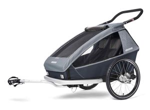 2000000418490 - Croozer Kid Vaaya 2 Kinderfahrradanhänger - graphite blue