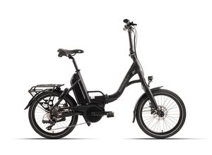 2000000918594 - Mammut E-Fold 9 - 20 Zoll 400Wh 9K Faltrad - schwarz glänzend