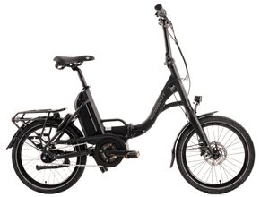 2000000918617 - Mammut E-Fold 7RT - 20 Zoll 400Wh 7N-RT Faltrad - schwarz glänzend