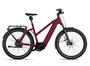 2000001600894 - Riese und Müller Charger4 Mixte GT vario - 275 Zoll 750Wh Enviolo Trapez - dark red matt