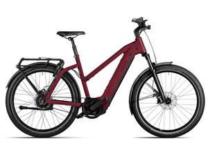 2000001601679 - Riese und Müller Charger4 Mixte GT vario CORE - 275 Zoll 625Wh Enviolo Trapez - Dark Red Matt