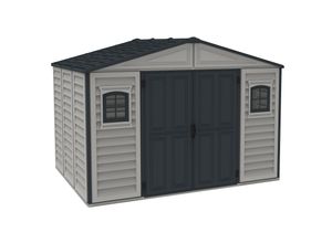 2003001036809 - Duramax Kunststoff Gartenhaus 325x247 Geräteschuppen Garten Gerätehaus Drehtüren H 233 x B 325 x T 247 cm 2003001036809 - Duramax Kunststoff Gartenhaus 325x247 Geräteschuppen Garten Gerätehaus Drehtüren H 233 x B 325 x T 247 cm