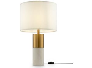 2009970456044 - Bianco Moderne Tischlampe mit rundem Schirm aus Messing E27 - Maytoni