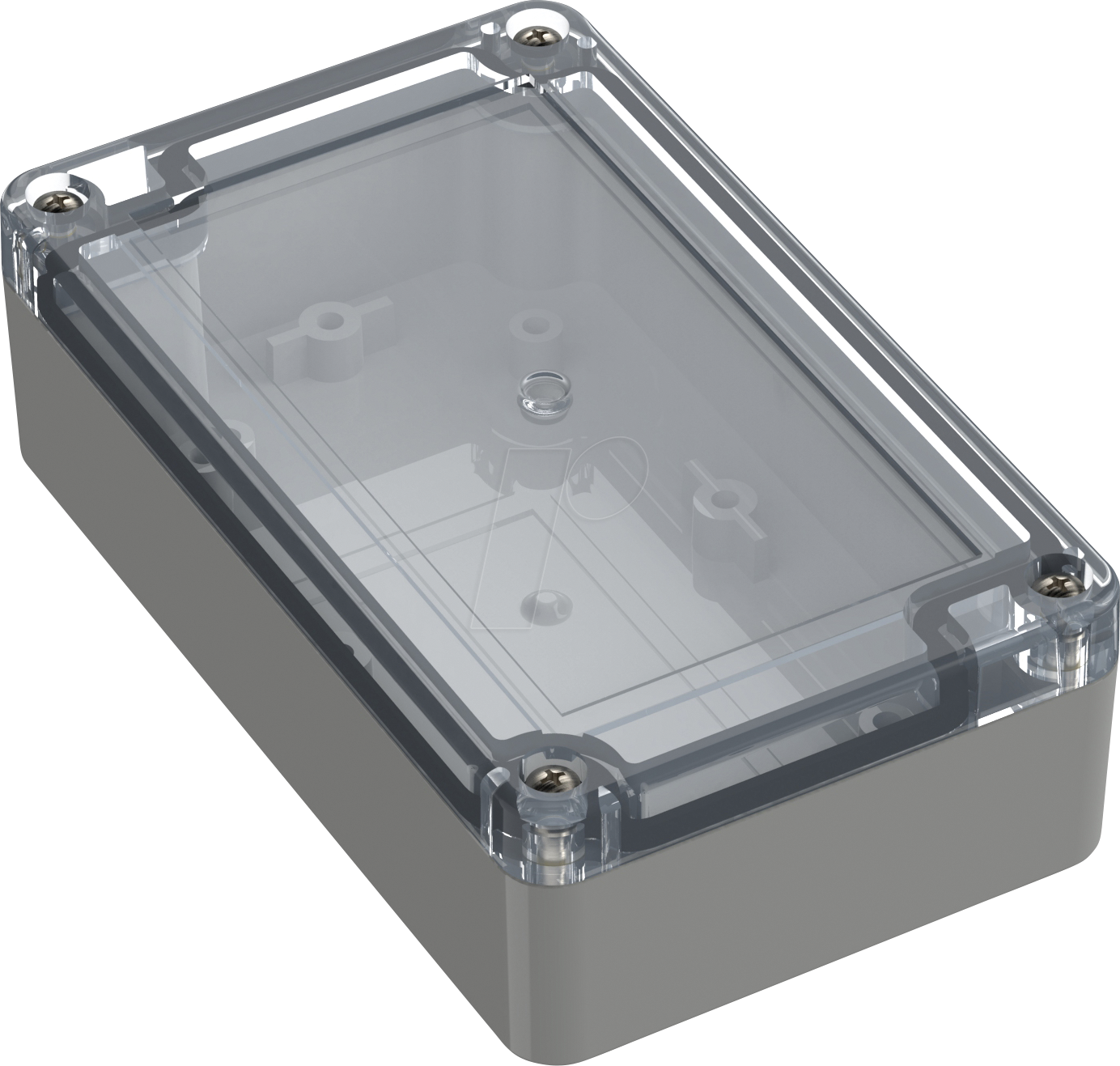 2050000002045 - 6U07130804437 - Industriegehäuse 125 x 75 x 372mm IP65 lichtgrau