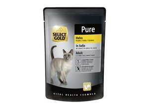 2050000417504 - SELECT GOLD Adult Pure in Soße Huhn 12x85 g