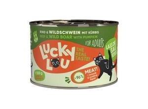 2050000545252 - Lucky Lou Adult 6x200g Rind & Wildschwein