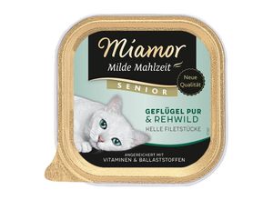 2050000585678 - Milde Mahlzeit Senior Geflügel & Rehwild 64x100 g