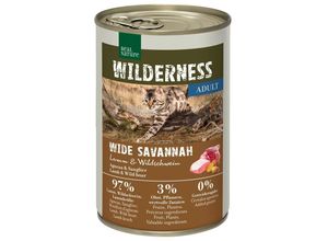 2050000586361 - REAL NATURE WILDERNESS Adult Wide Savannah Lamm & Wildschwein 12x400 g