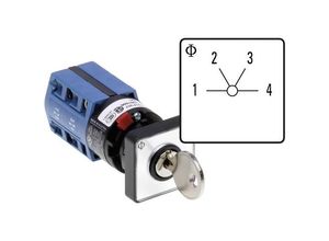 2050001491930 - Kraus & Naimer CG4A231*FS2DE21 Stufenschalter 10 A 2 x 60 ° Grau Schwarz 1 St