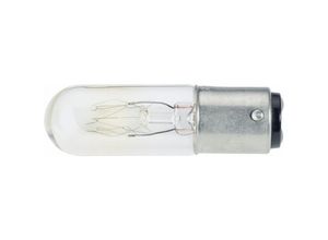 2050001718587 - 00122407 Kleinröhrenlampe 24 v 7 w BA15d Klar 1 St - Barthelme