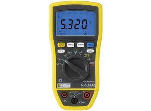 2050002746930 - Chauvin Arnoux CA5233 Hand-Multimeter kalibriert (ISO) digital CAT IV 600 V Anzeige (Counts) 6000