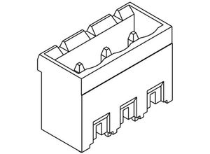 2050005277363 - Buchsengehäuse-Platine Polzahl Gesamt 2 Rastermaß 508 mm 796636-2 1 St - Te Connectivity