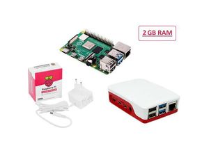 2050006392164 - Raspberry Pi® Essentials Kit Raspberry Pi® 4 B 2 GB 4 x 15 GHz inkl Netzteil inkl Gehäuse