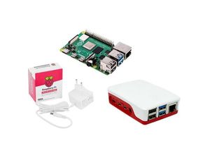 2050006498743 - Raspberry Pi® Essentials Kit Raspberry Pi® 4 B 8 GB 4 x 15 GHz inkl Netzteil inkl Gehäuse