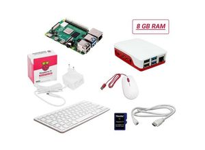 2050006498767 - Raspberry Pi® Desktop Kit Raspberry Pi® 4 B 8 GB 4 x 15 GHz inkl Tastatur inkl Maus inkl Noobs OS inkl Netzteil inkl Gehäuse inkl HDMI™-Kabel