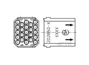 2050006979952 - G Series Products TE AMP G Series Products 202650-4 Inhalt 1 St