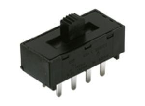 2050007602323 - C & K Switches L204011MS02Q Schiebeschalter 125 V 4 A 2 x Ein Ein Ein Ein 1 St Bulk