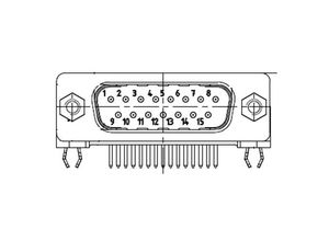 2050008533930 - 1731091909 D-SUB Steckverbinder Polzahl (num) 37 Lötpins 1 St