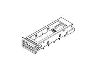 2050008534210 - Buchsengehäuse-Platine 747360220 1 St Tray