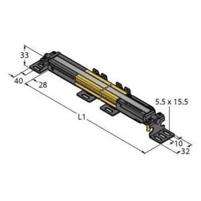 2050008990467 - Schutzfeldhöhe 550 mm TURCK SLPCE25-550 SLPCE25-550 Personens chutz Lichtvorhang