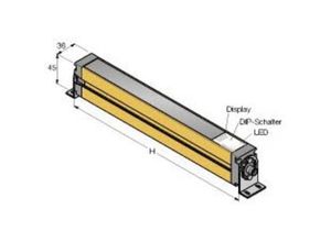 2050009000974 - Schutzfeldhöhe 600 mm SLSP30-600P88 Personenschutz LichtvorhangSender Empfänger 3073963