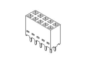 2050009172305 - Einbau-Buchsenleiste (Standard) 901512320 22 St Tube