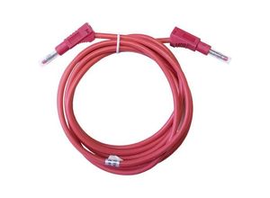 2050009202705 - Mueller Electric BU-2323-10-79-2 Messleitung [Bananenstecker 4 mm - Bananenstecker 4 mm] 2 m Rot 1 St