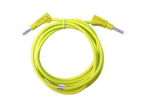 2050009202712 - Mueller Electric BU-2323-10-79-4 Messleitung [Bananenstecker 4 mm - Bananenstecker 4 mm] 2 m Gelb 1 St