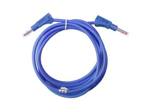 2050009202736 - Mueller Electric BU-2323-10-79-6 Messleitung [Bananenstecker 4 mm - Bananenstecker 4 mm] 2 m Blau 1 St