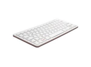 2050009634759 - Raspberry Pi® RPI-KEYB (DK)-RED WHITE USB Tastatur Dänisch Weiß Rot USB-Hub