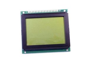 2050009878498 - Display Elektronik LCD-Display Gelb-Grün 128 x 64 Pixel (B x H x T) 7800 x 7000 x 126 mm DEM128064H1SYH-PY