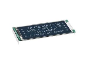 2050009880989 - Display Elektronik OLED-Modul Weiß Schwarz (B x H x T) 61 x 26 x 24 mm