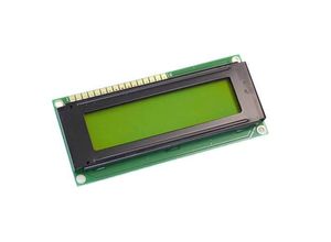 2050009881948 - Display Elektronik LCD-Display Schwarz Gelb-Grün (B x H x T) 80 x 36 x 105 mm DEM16216SYH-PY-CYR