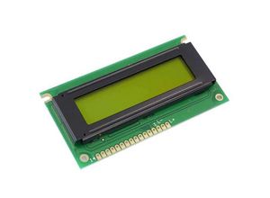 2050009882006 - Display Elektronik LCD-Display Schwarz Gelb-Grün (B x H x T) 84 x 44 x 105 mm DEM16217SYH-PY-CYR