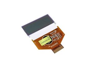 2050009882013 - Display Elektronik LCD-Display Schwarz (B x H x T) 55 x 245 x 20 mm DEM16218SGH