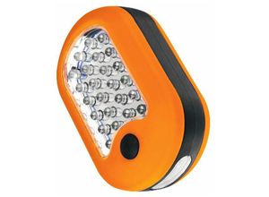 2076992004157 - TrendLine LED Taschenlampe orange Handlampe 24 LEDs 50 Lumen