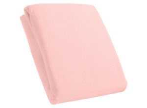 2100000792375 - Spannbetttuch Mikrofaser Fleece rosa ca 160 x 200 cm