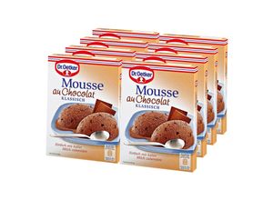 2100000887538 - Dr Oetker Mousse au Chocolat für 250 ml Milch 8er Pack