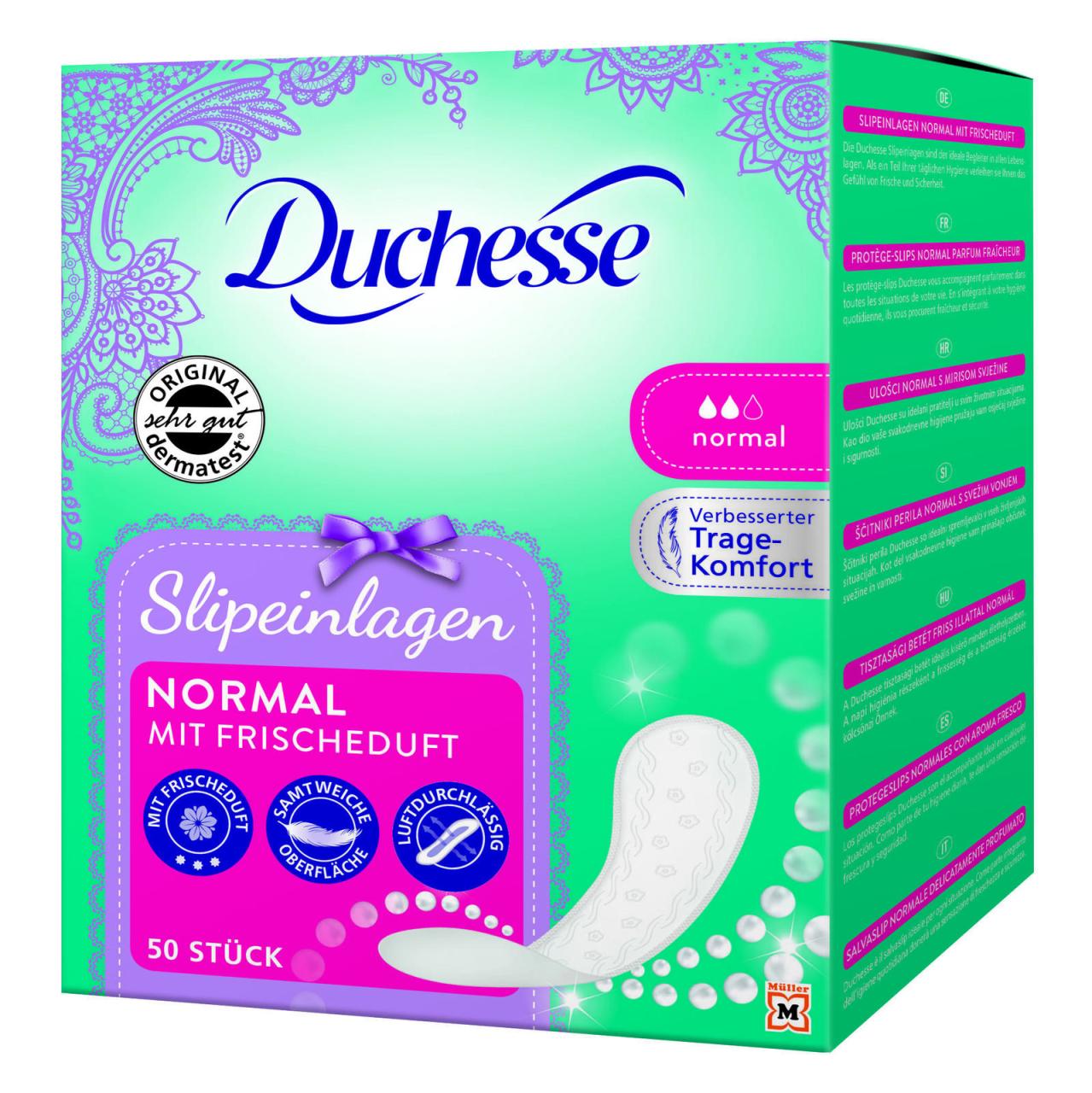 2200220371906 - Duchesse Slipeinlagen Normal mit Duft 50 St