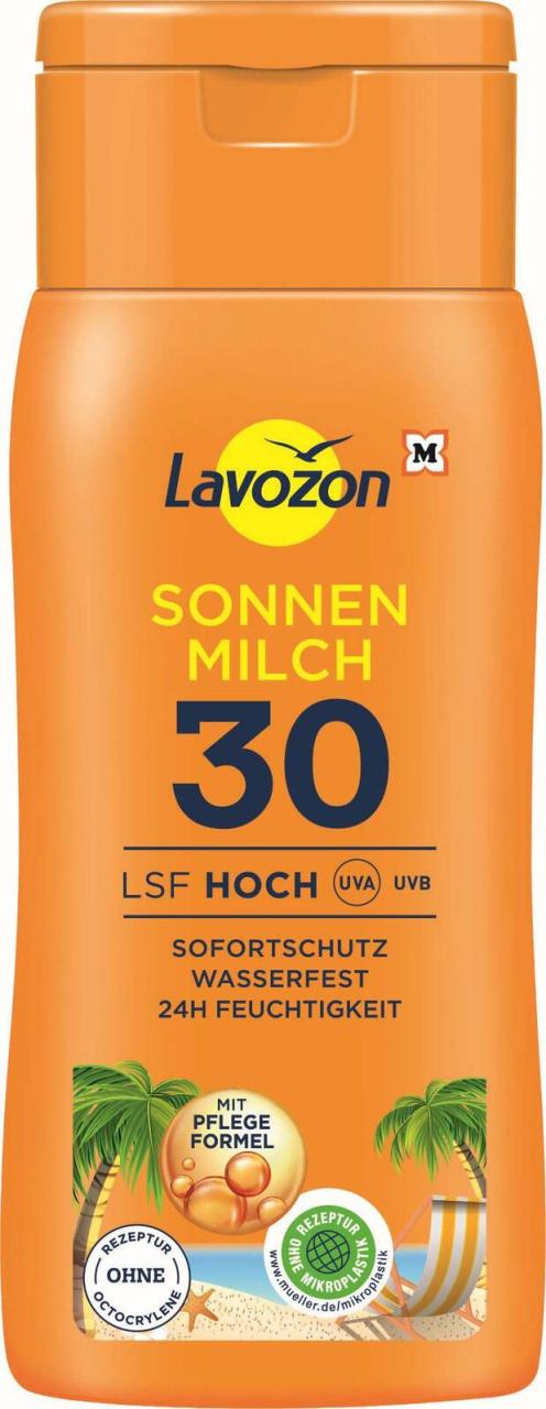 2200291117250 - Lavozon LSF 30 Hoch Sonnenmilch 200 ml