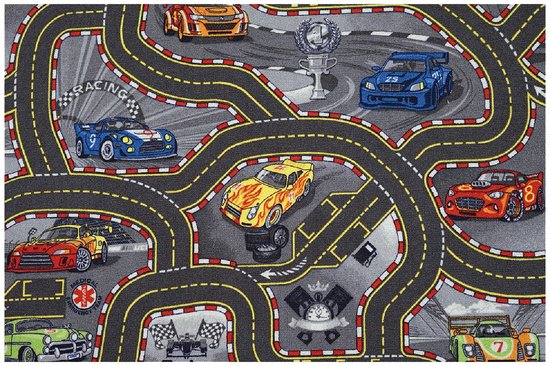 2211029874116 - Spielteppich Racers | 95 x 133 cm