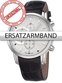 2500000653858 - Ersatzband Leder BW-1104 braun silberne Schliesse