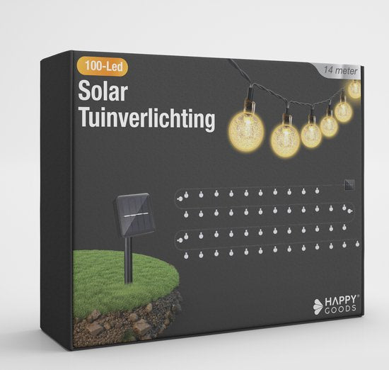 2950026315382 - Solar-Gartenleuchten - 100 LED (2x50)