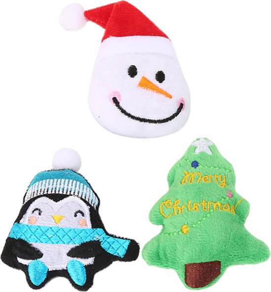 2950027025310 - Mini Christmas Set - Katzenspielzeug mit Katzenminze Katzenminze - Katzenspielzeug Weihnachten - Spielzeug für Katzen - Katzenspielzeug - Kätzchen Spielzeug