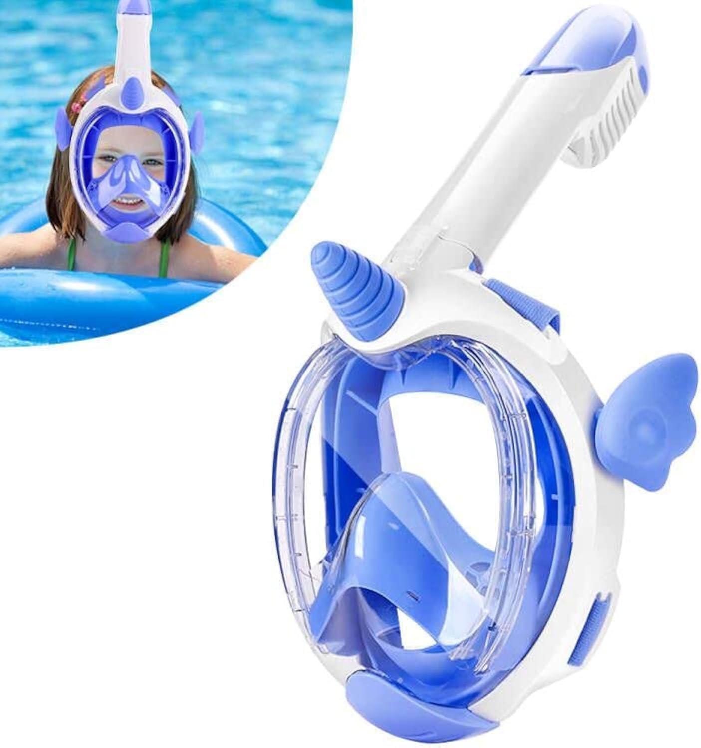 2950045546767 - Schnorchelmaske - für Kinder von 4-12 Jahren