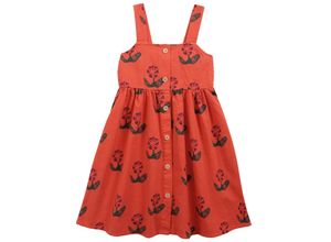 3000000928301 - Bobo Choses - Träger-Kleid WALLFLOWERS in red Gr104 110