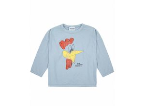 3000001006725 - Bobo Choses - Langarmshirt MR OCLOCK in light blue Gr128 134