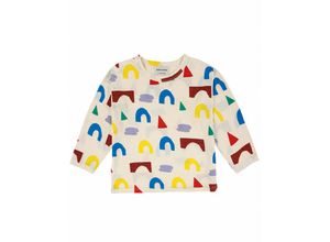 3000001007166 - Bobo Choses - Langarmshirt PLAYFULL AOP in beige Gr140 146