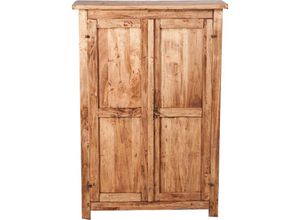 3000005148063 - Biscottini - Landhausregal aus massivem Lindenholz natur L68xPR25xH98 cm Made in Italy